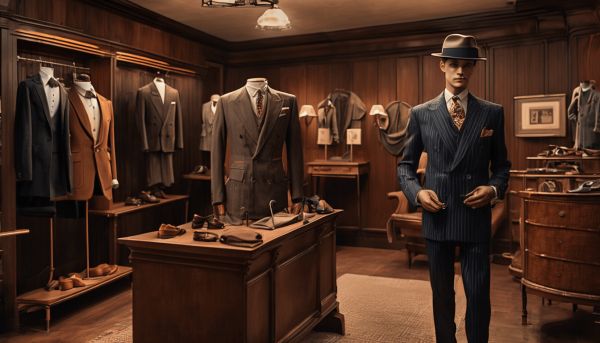 Pourquoi sélectionner des vêtements masculins des années 1920 ?