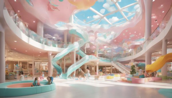 Tête dans les nuages Part-Dieu : un espace ludique pour toute la famille